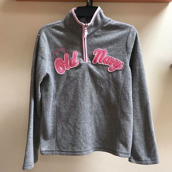 Girls Old Navy fleece sweatshirt - Picture 1 of 6